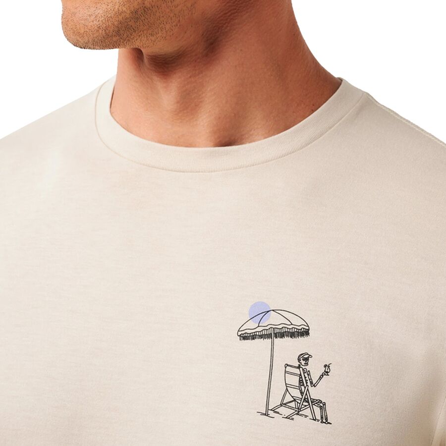 TravisMathew Lost Vacation T-Shirt - Men's Italian Sand