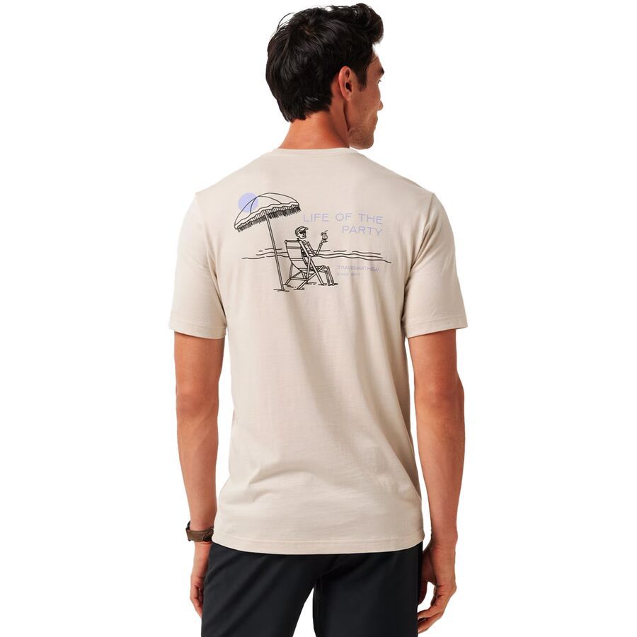 TravisMathew Lost Vacation T-Shirt - Men's Italian Sand