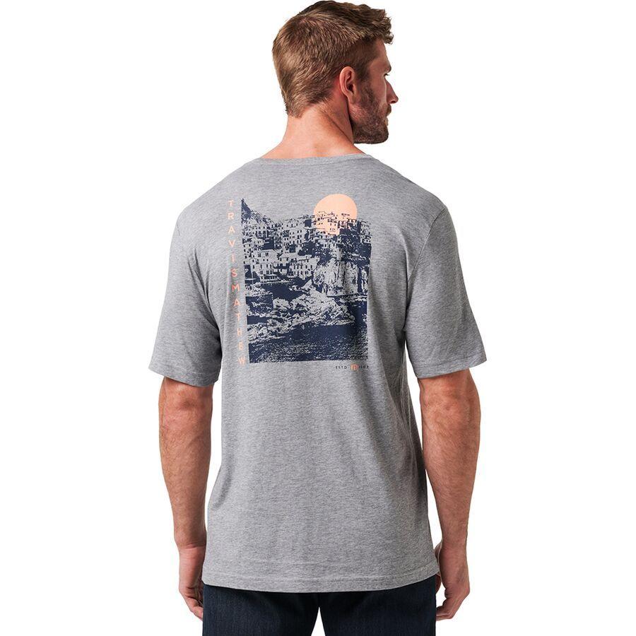 TravisMathew Maiden Voyage T-Shirt - Men's Heather Medium Grey