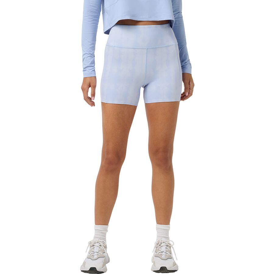 TravisMathew Moveknit Bonded Short - Women's Brunnera Blue Multi