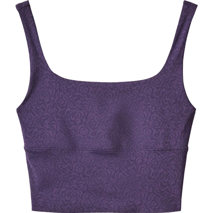 TravisMathew Moveknit Printed Tank Top - Women's Graystone Swirl Mult