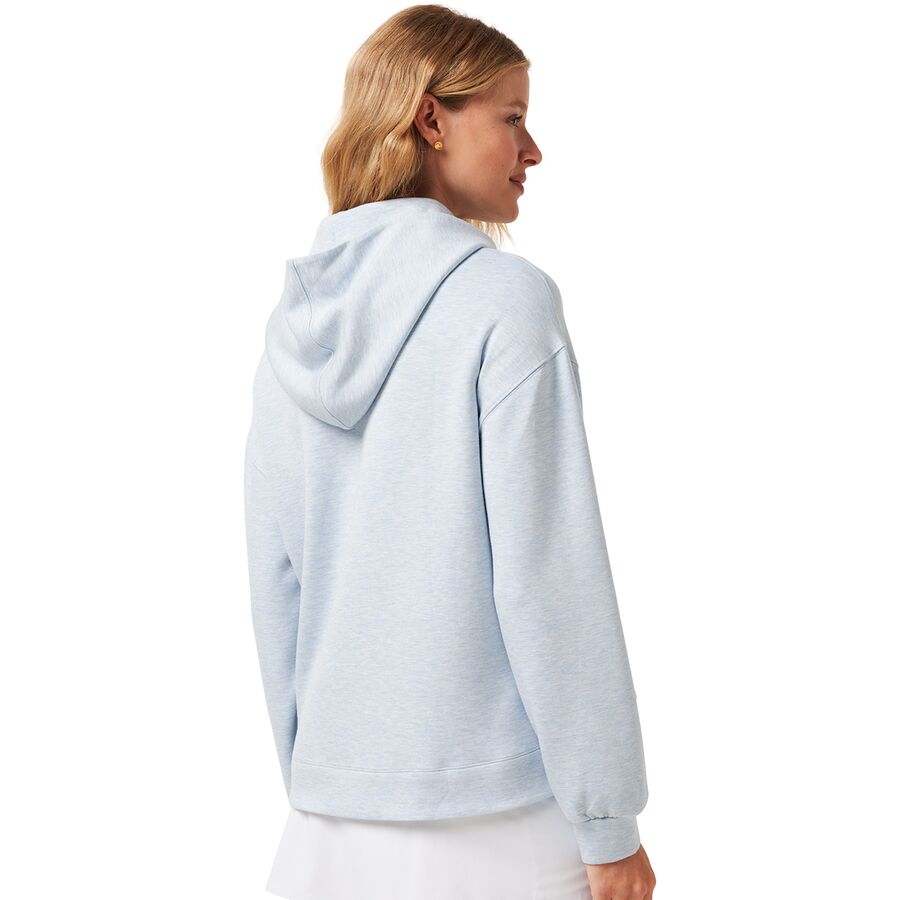 TravisMathew Skyloft Soft Hoodie - Women's Heather Kentucky Blu