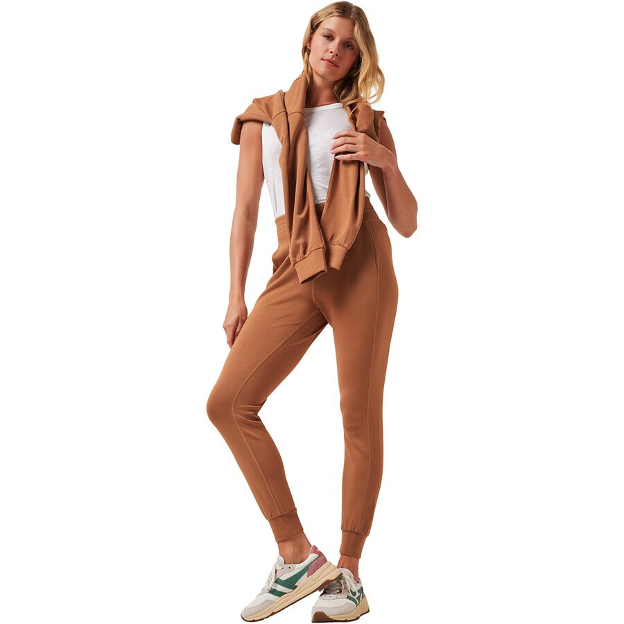 TravisMathew Skyloft Soft Tie Jogger - Women's Chestnut