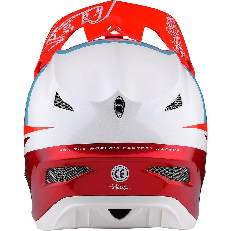 Troy Lee Designs D3 Fiberlite Helmet Slant Red
