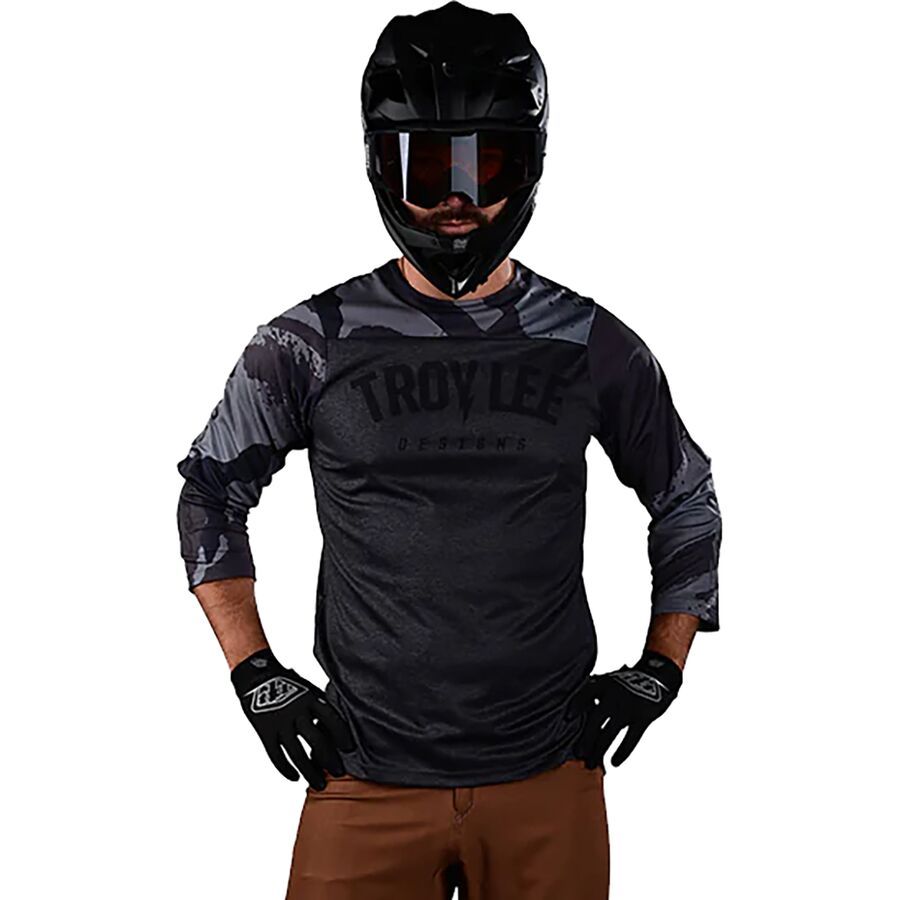Troy Lee Designs Ruckus Jersey - Men's Black Heather