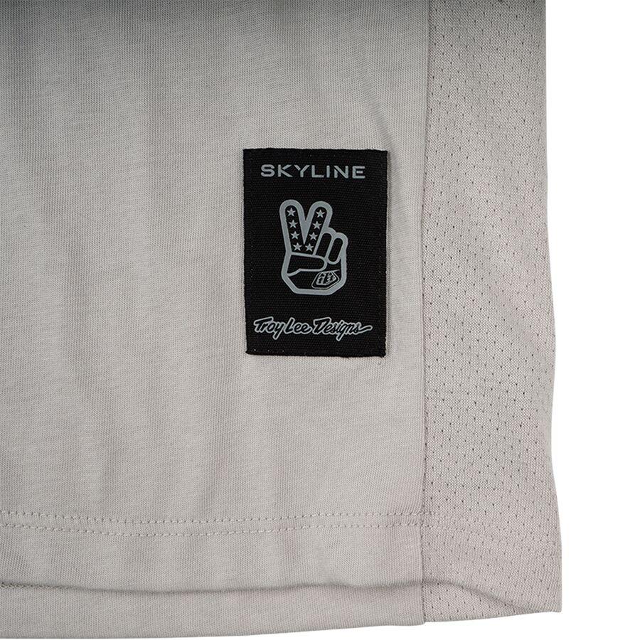 Troy Lee Designs Skyline Ride Short Sleeve T-Shirt - Kids' Signature Mist