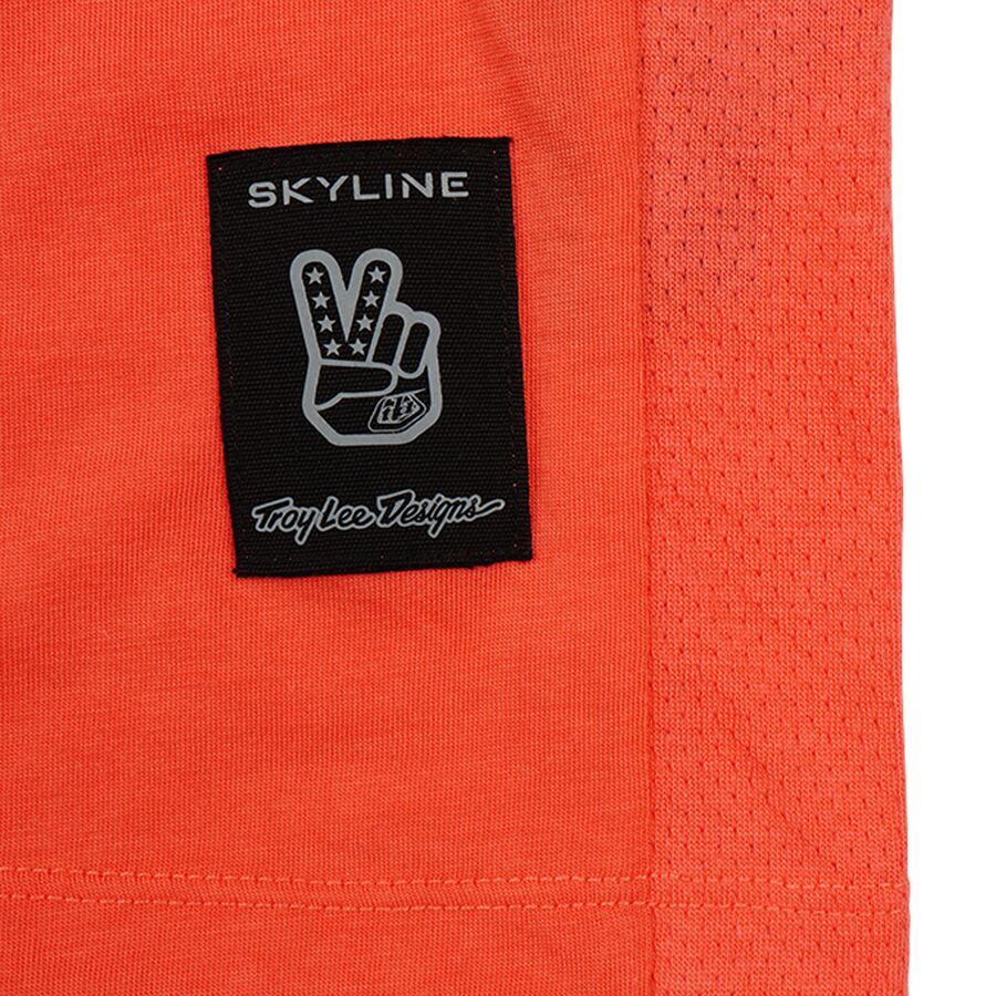 Troy Lee Designs Skyline Short-Sleeve Ride T-Shirt - Men's P&W Melon