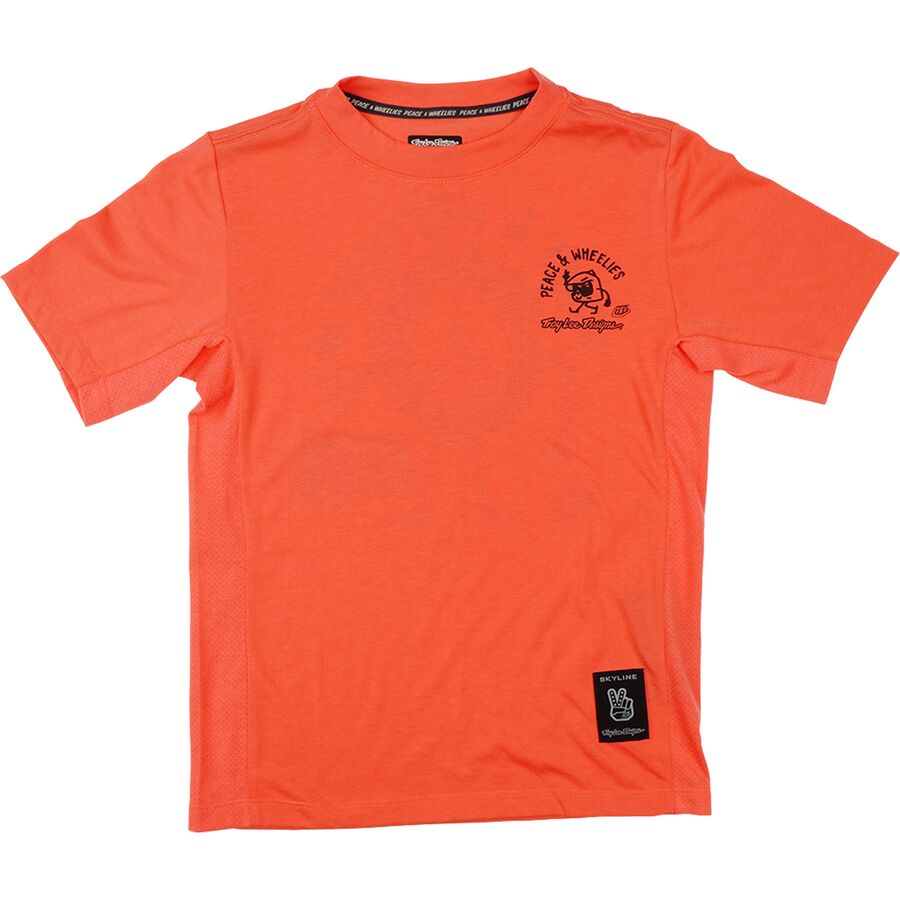 Troy Lee Designs Skyline Short-Sleeve Ride T-Shirt - Men's P&W Melon