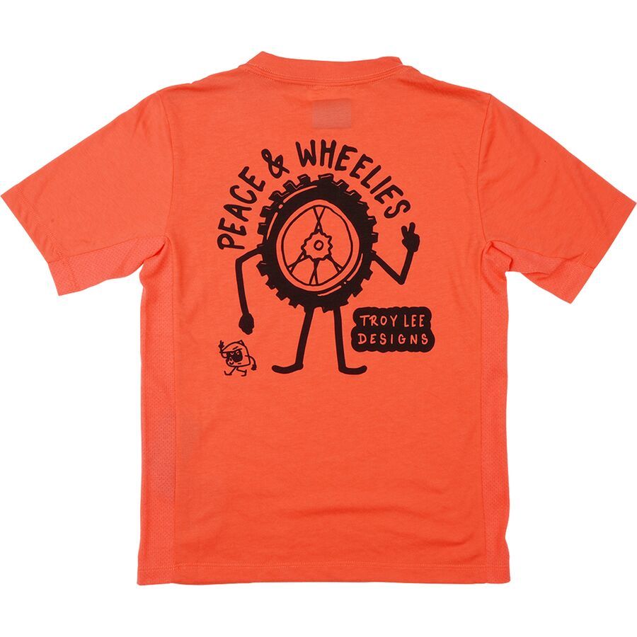 Troy Lee Designs Skyline Short-Sleeve Ride T-Shirt - Men's P&W Melon