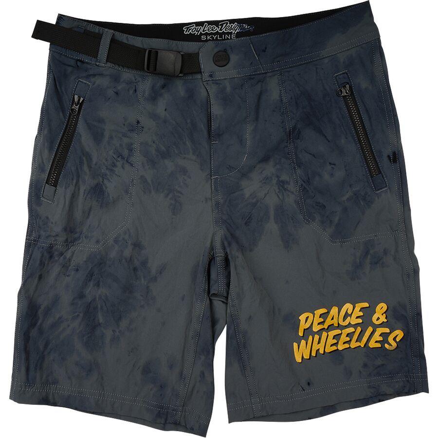 Troy Lee Designs Skyline Trail Short Shell - Kids' Washed Out Dark Cloud