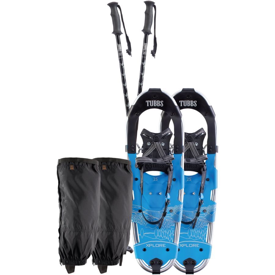 Tubbs Xplore Snowshoe Kit - Men's Silver/Blue