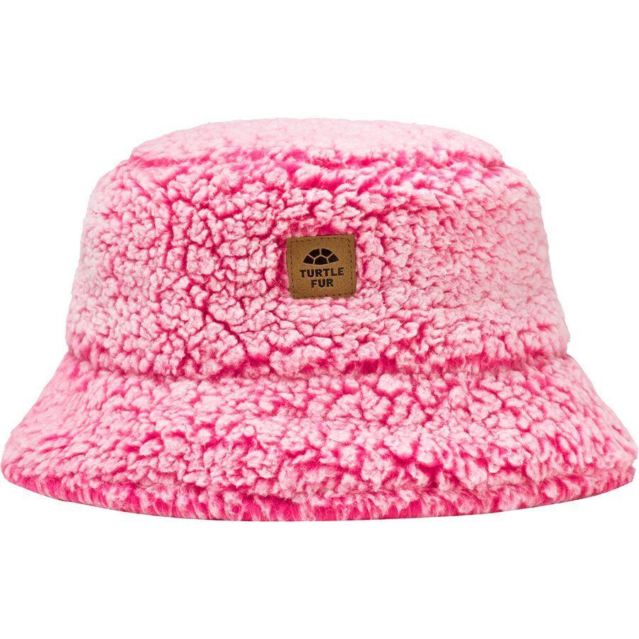 Turtle Fur Comfort Lush Bucket Hat Luscious Pink