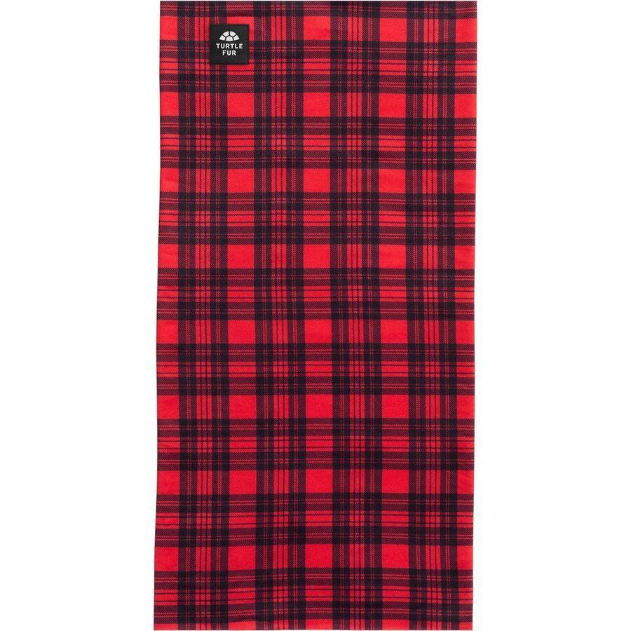 Turtle Fur Comfort Shell Totally Tubular Print Neck Gaiter Angus Campleton