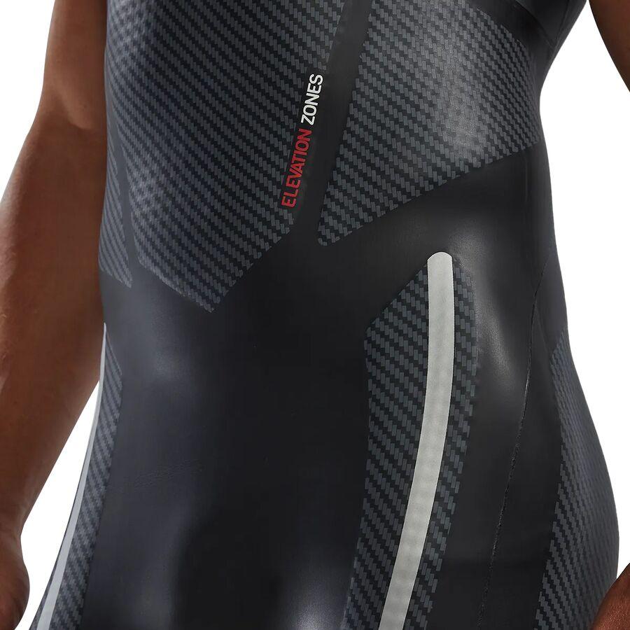 TYR Hurricane Cat 5 Sleeveless Wetsuit - Men's Silver/Red