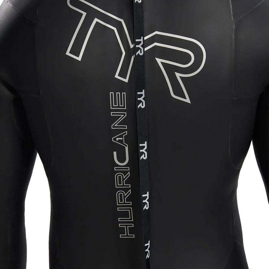 TYR Hurricane CAT1 Wetsuit - Men's Silver/Black