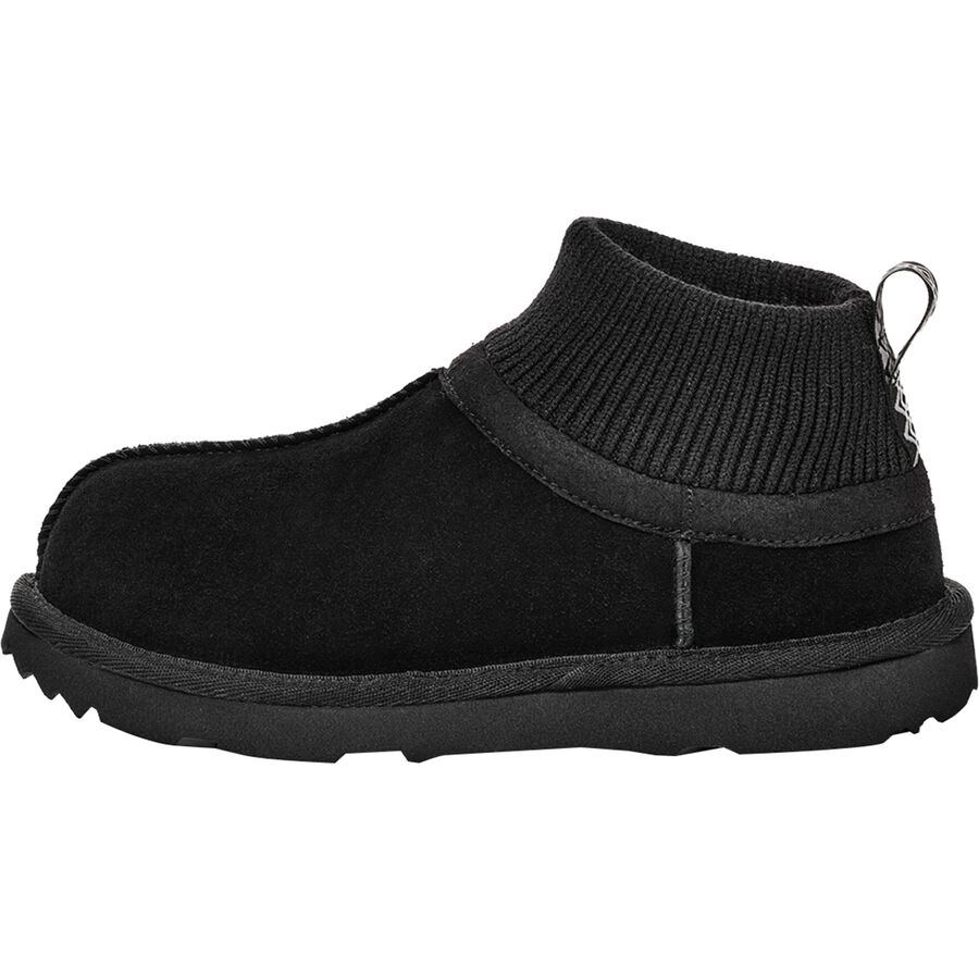 UGG Classic Ultra Stretch Cuff Boot - Kids' Black