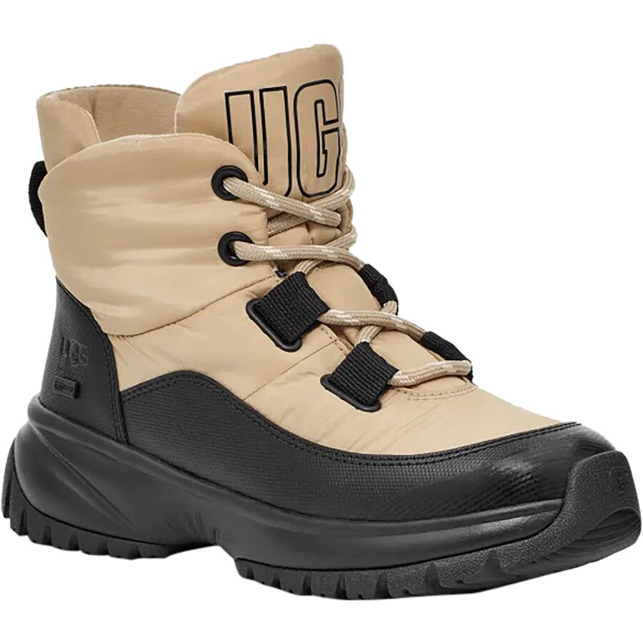 UGG Yose Puffer Lace Boot - Women's Mustard Seed