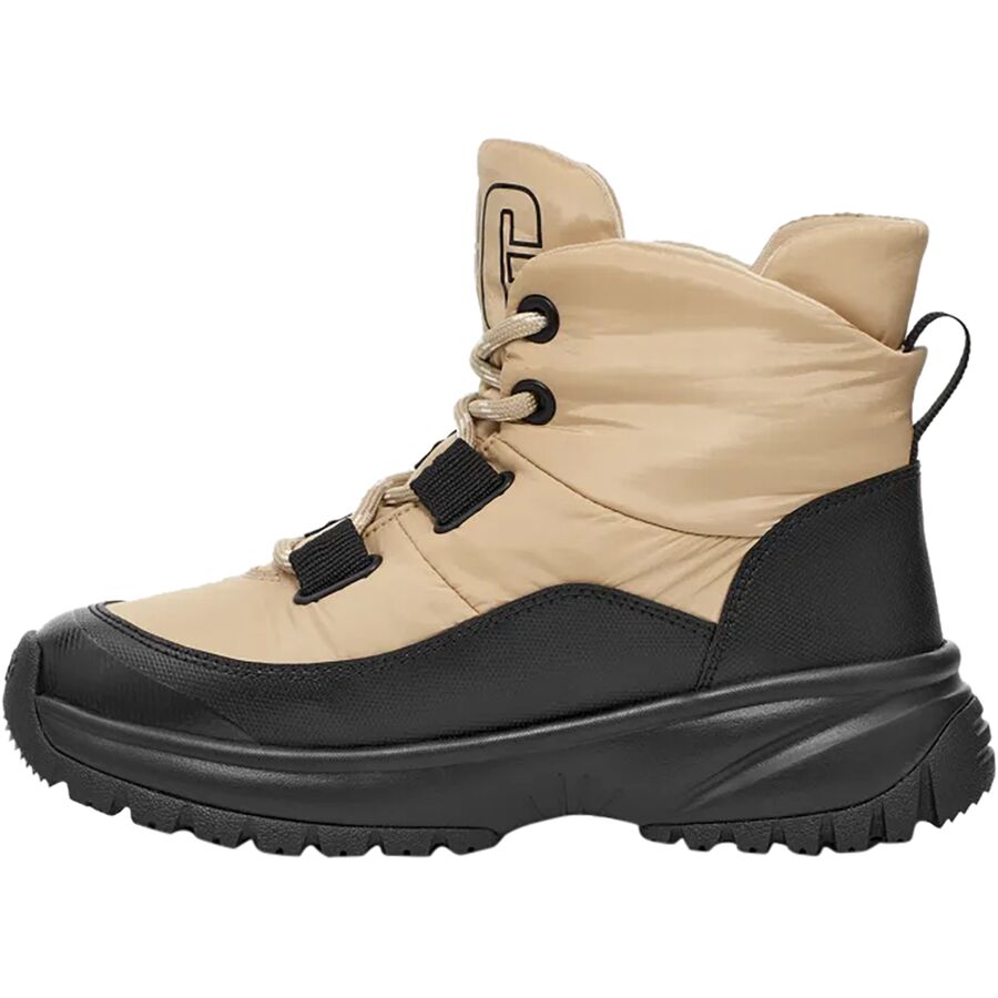 UGG Yose Puffer Lace Boot - Women's Mustard Seed
