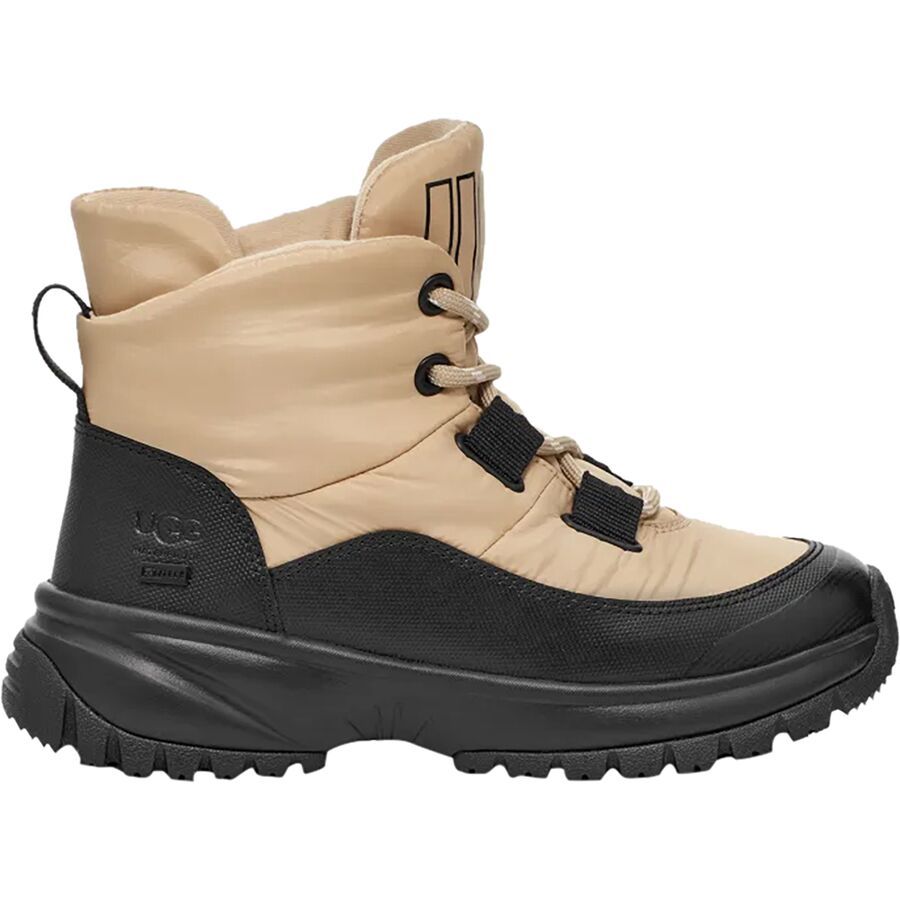 UGG Yose Puffer Lace Boot - Women's Mustard Seed