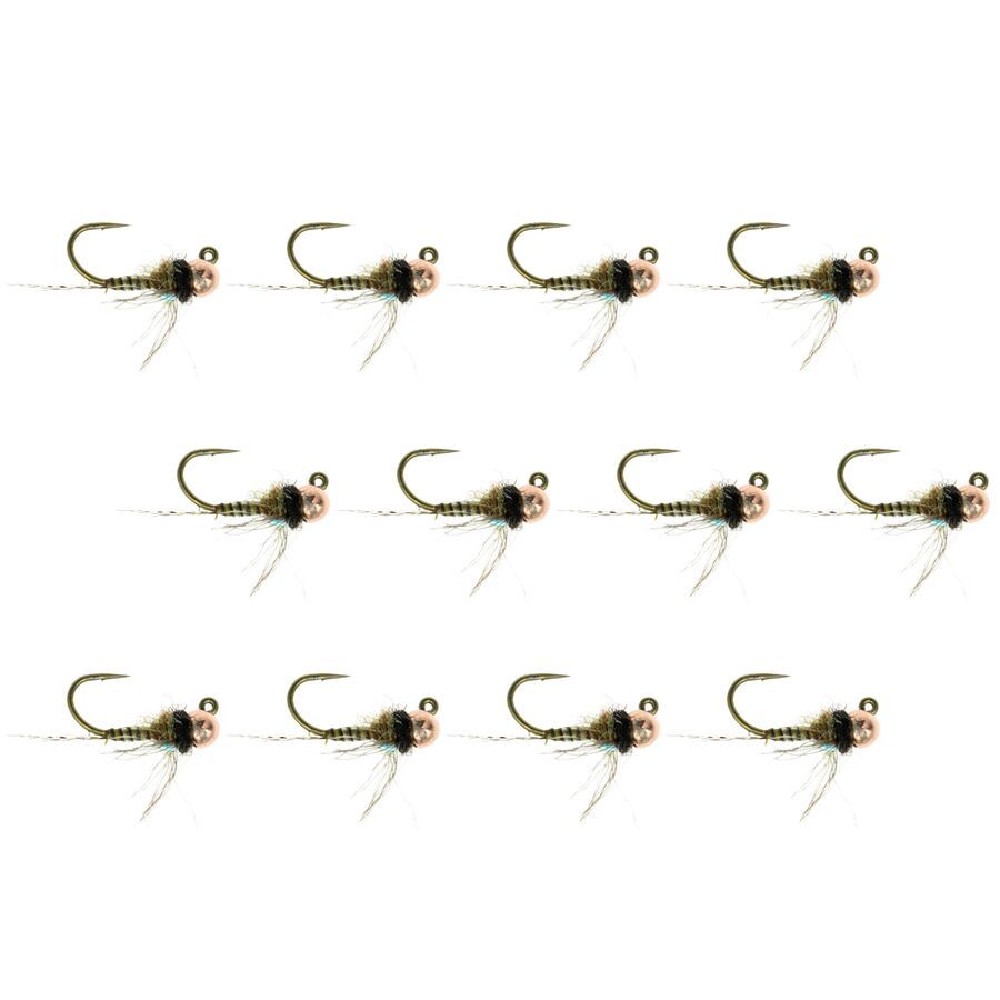Umpqua Jiggy Micro May TB 12-Pack Olive