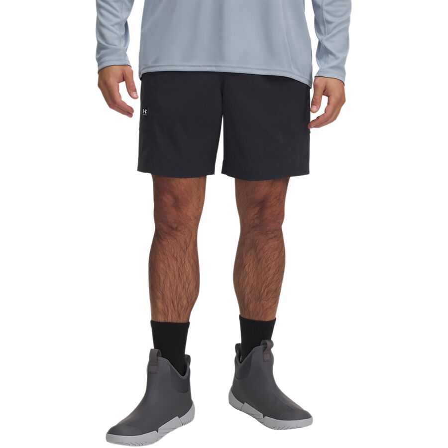 Under Armour Expanse Woven Short - Men's Anthracite/White