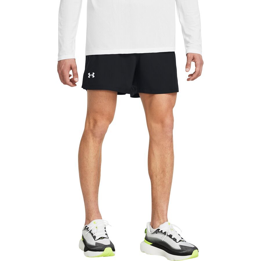 Under Armour Launch 5in Short - Men's Black/Black/Black