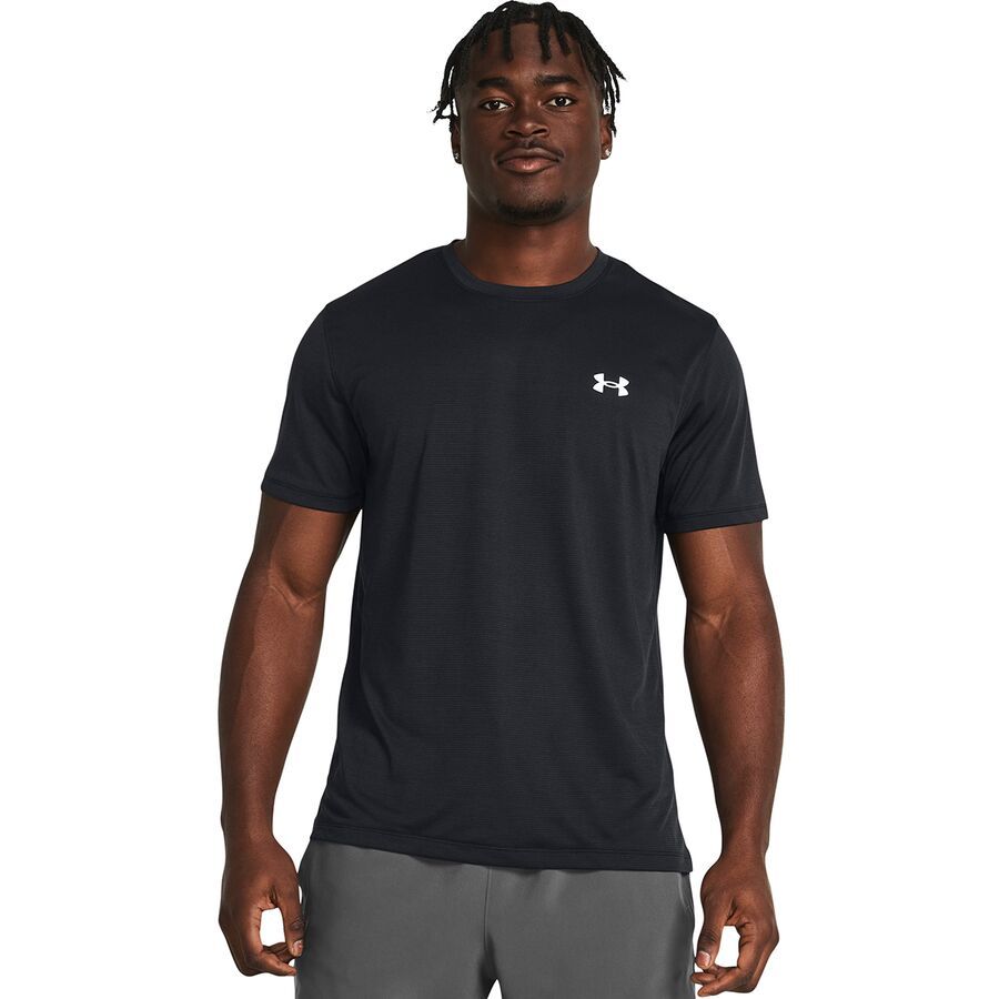 Under Armour Launch Short-Sleeve Shirt - Men's Black