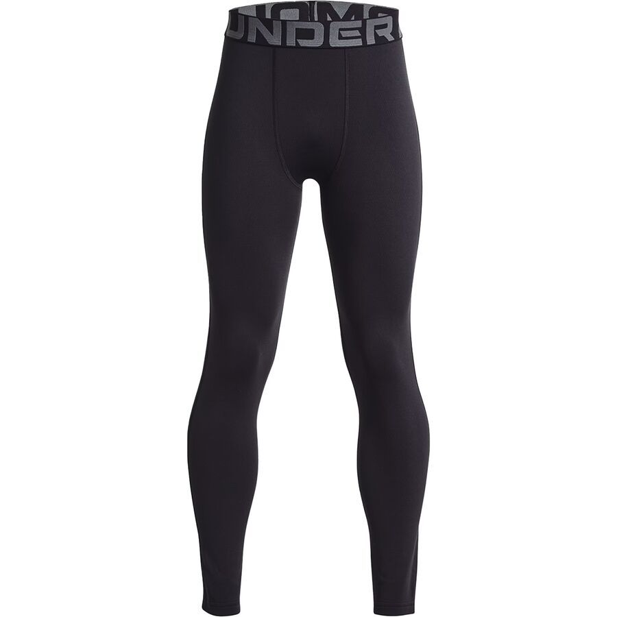 Under Armour Packaged Base 2.0 Legging - Boys' Black/Pitch Gray