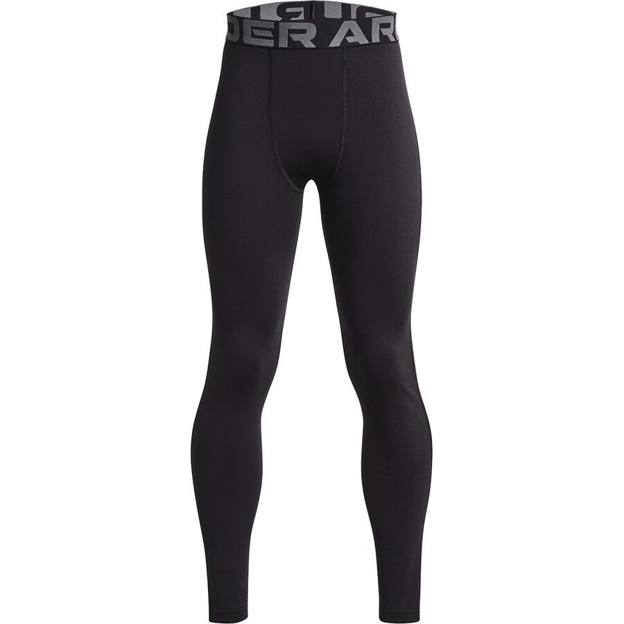 Under Armour Packaged Base 4.0 Legging - Boys' Black/Pitch Gray