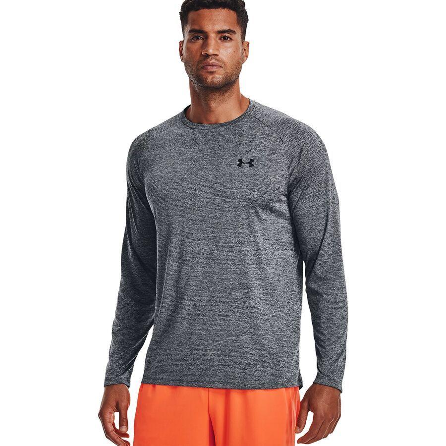 Under Armour Tech 2.0 Long-Sleeve Shirt - Men's Pitch Gray/Black