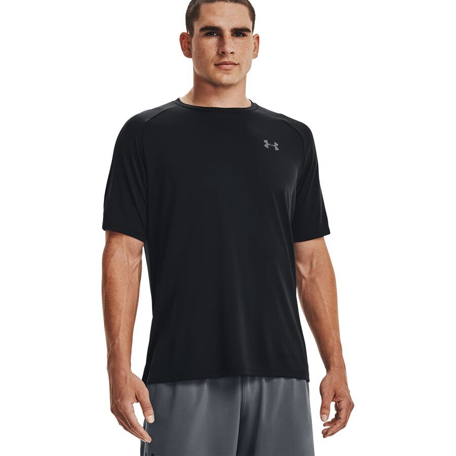 Under Armour Tech 2.0 Short-Sleeve Shirt - Men's Black/Graphite