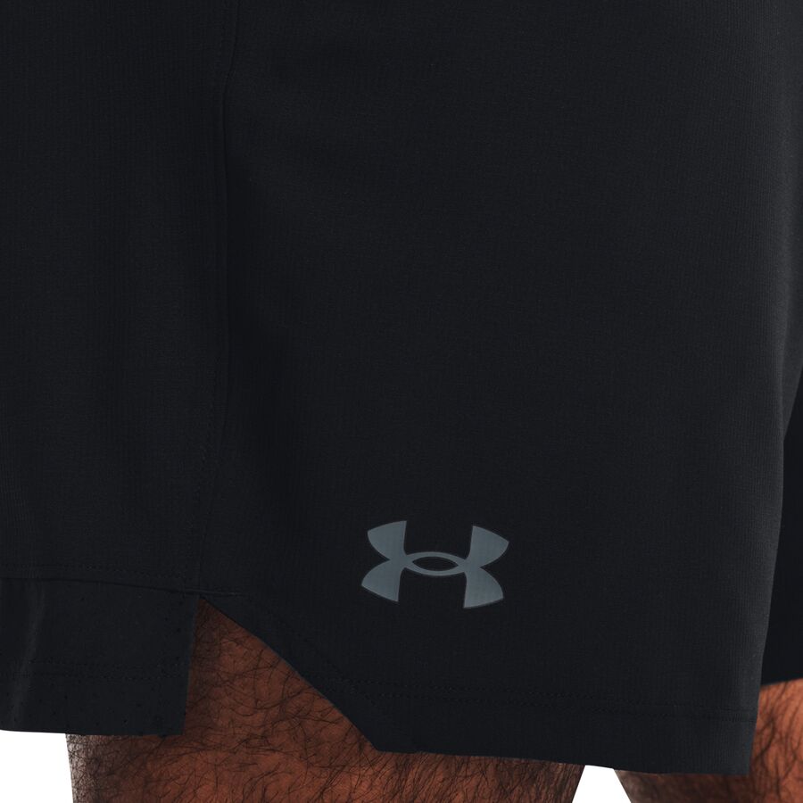 Under Armour Vanish Woven 6in Short - Men's Black/Pitch Gray