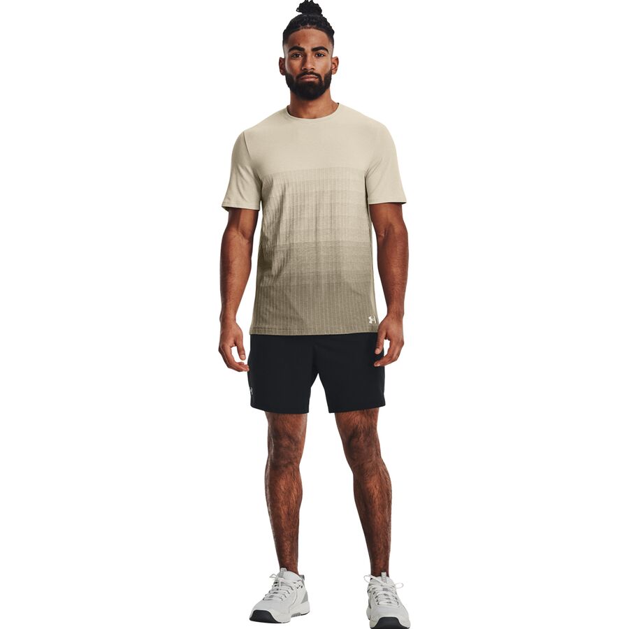 Under Armour Vanish Woven 6in Short - Men's Black/Pitch Gray