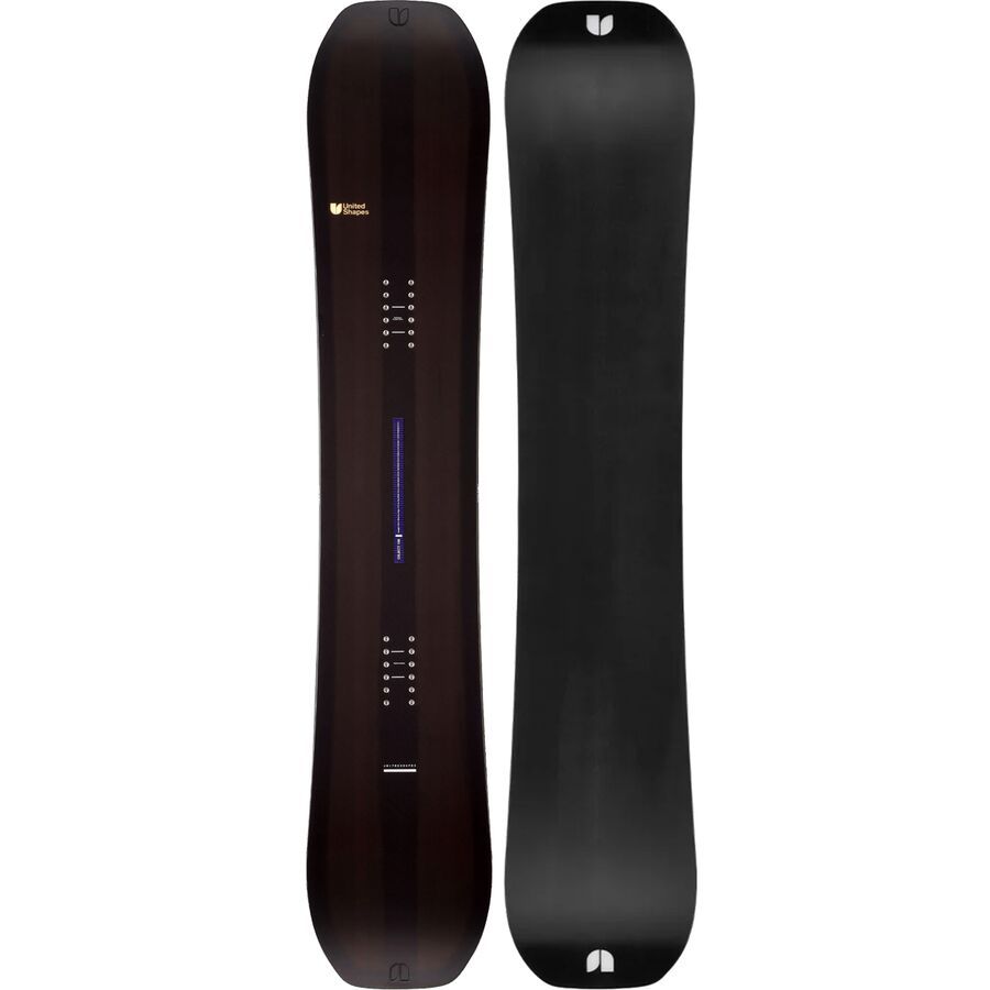 United Shapes Object Snowboard - 2025 Black