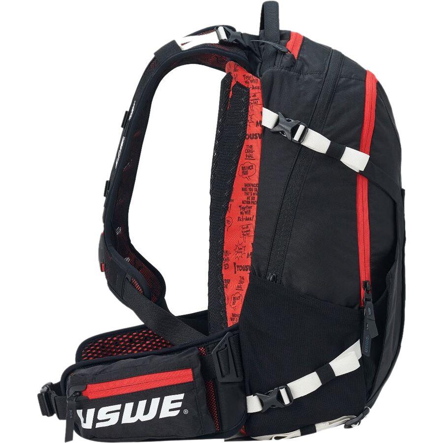 USWE Flow 16L Protector Backpack Carbon Black