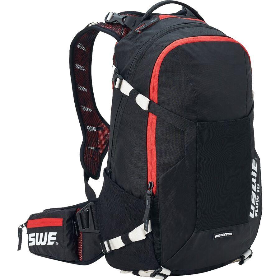 USWE Flow 16L Protector Backpack Carbon Black