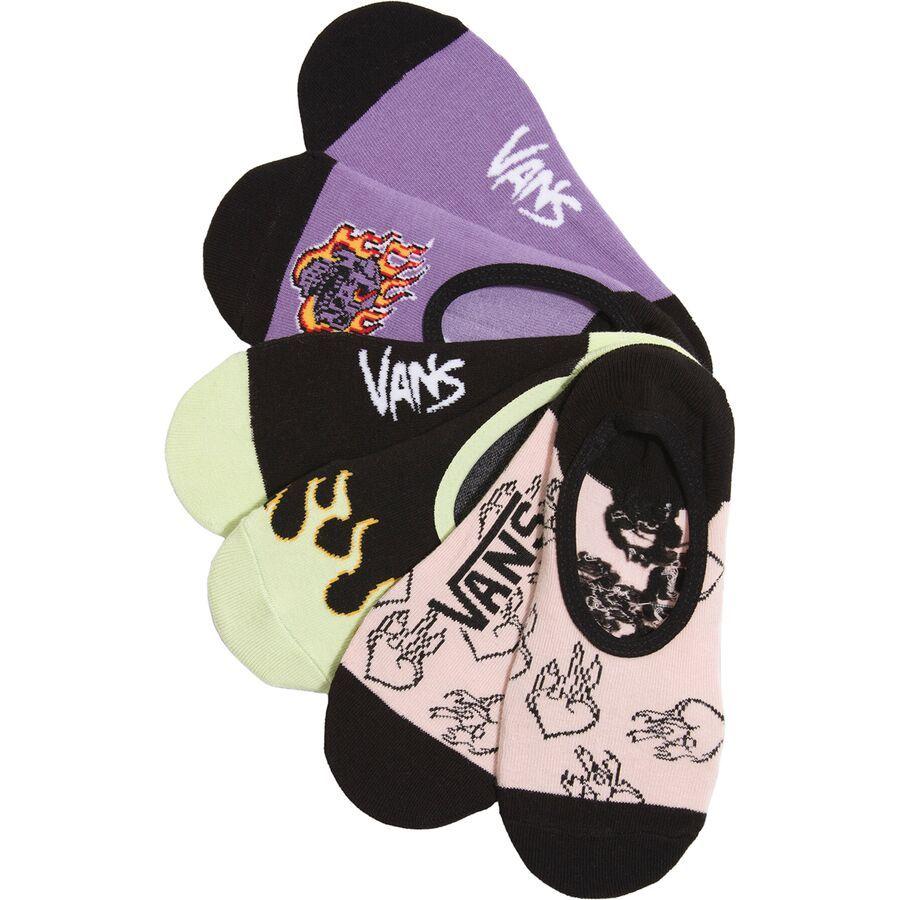 Vans Buggin Out Canoodle Sock - Women's Shadow Lime