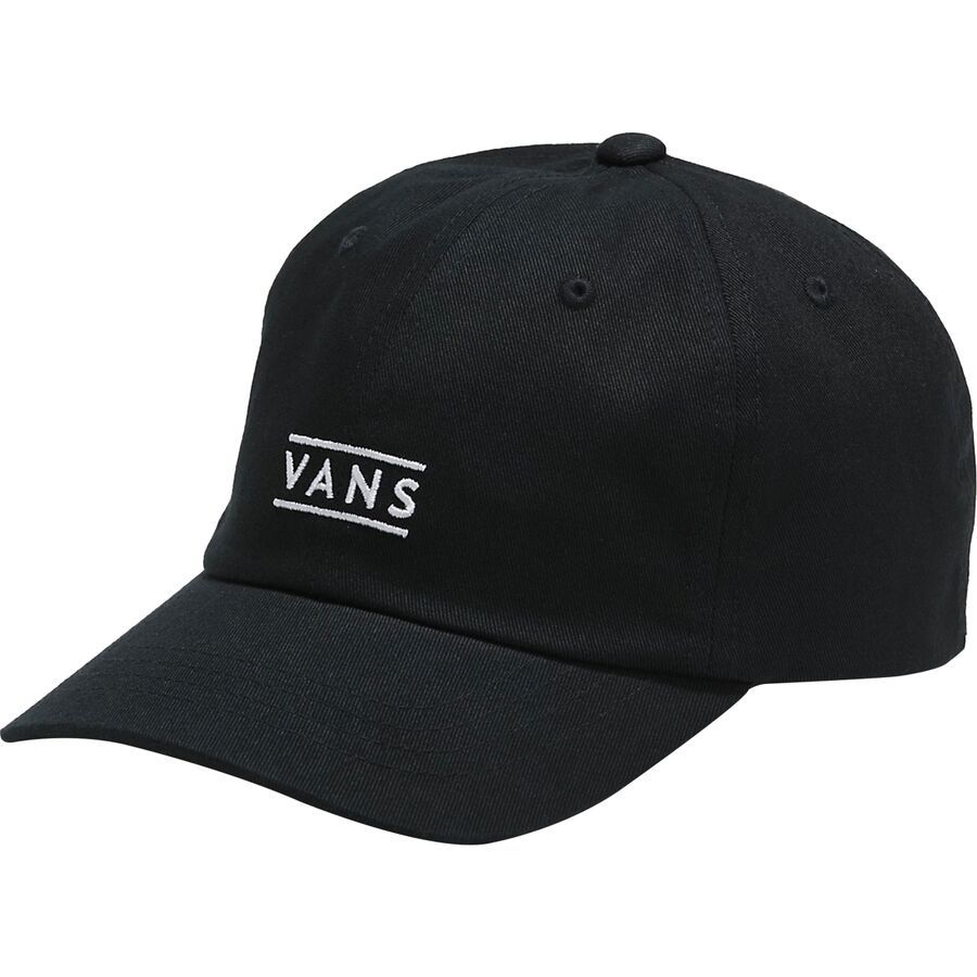 Vans Half Box Curved Bill Jockey Hat - Kids' Black