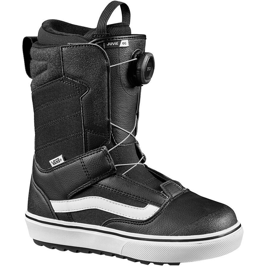 Vans Juvie OG Snowboard Boot - 2025 - Kids' Black/White