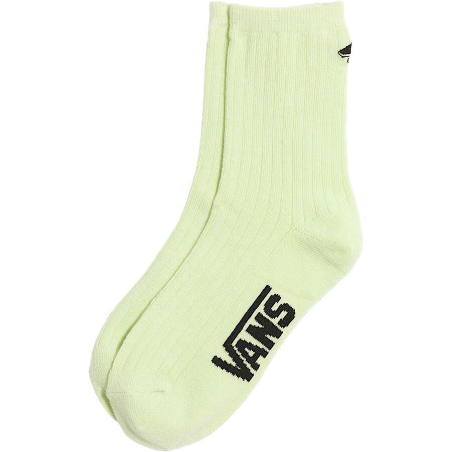 Vans Kickin It Crew Sock - Women's Shadow Lime