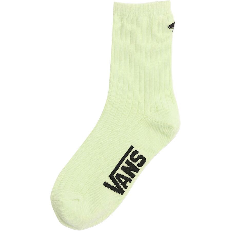 Vans Kickin It Crew Sock - Women's Shadow Lime