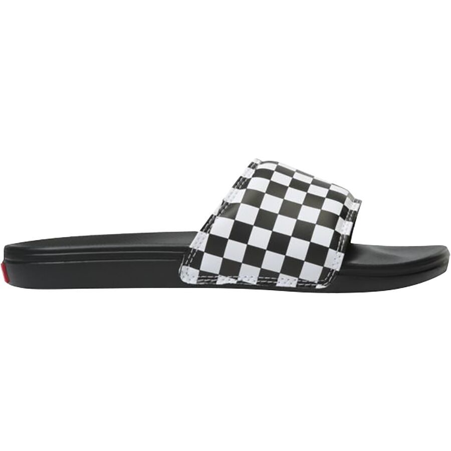 Vans La Costa Slide-On Sandal - Men's (Checkerboard) True White/Black