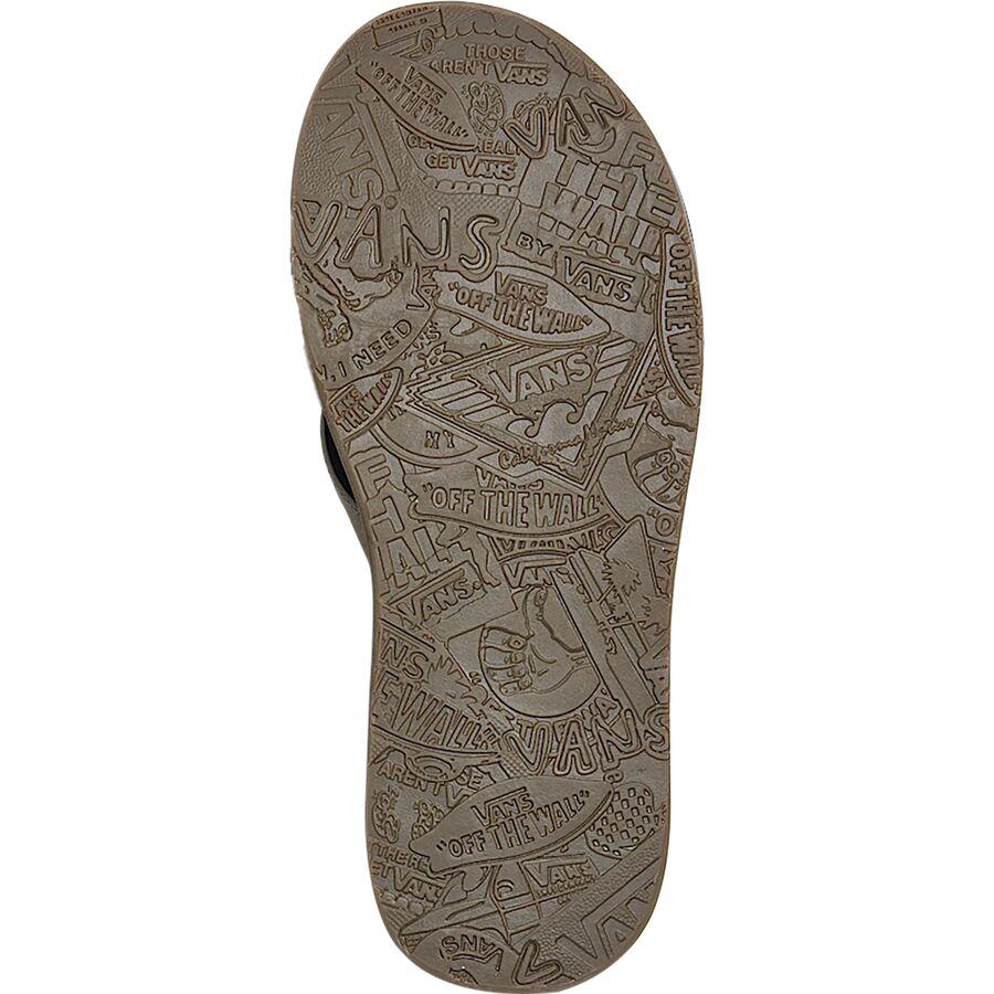 Vans Nexpa Synthetic Flip-Flop - Men's Dark Khaki