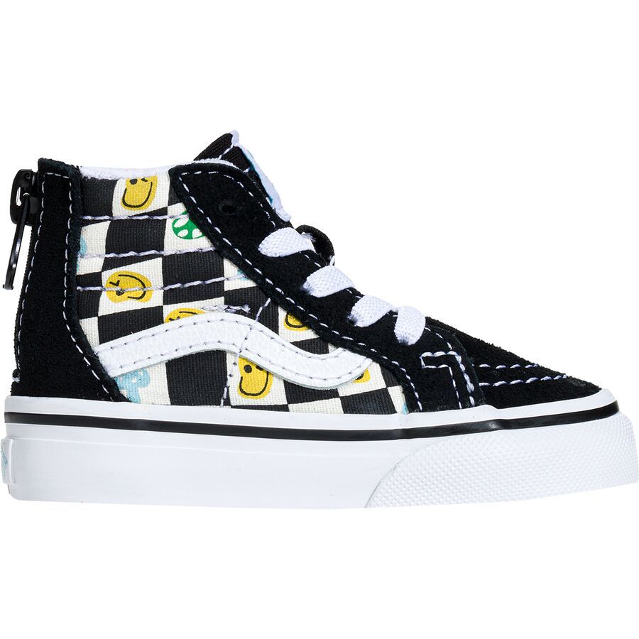 Vans Sk8-Hi Zip Shoe - Toddlers' Black/Multi