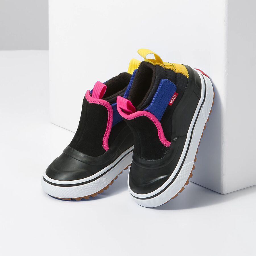 Vans Slip-On HI Terrain V MTE-1 Boot - Toddlers' Digital Dance Black/Multi