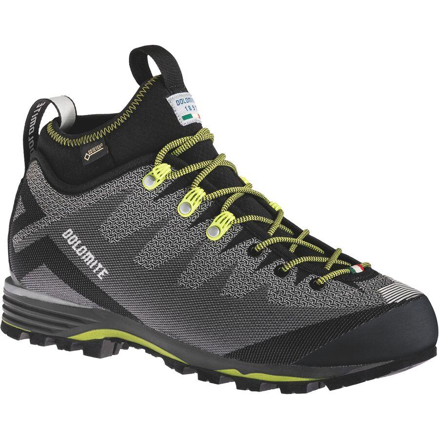 Veloce GTX Shoe - Men's Pewter Grey/Green Shoot