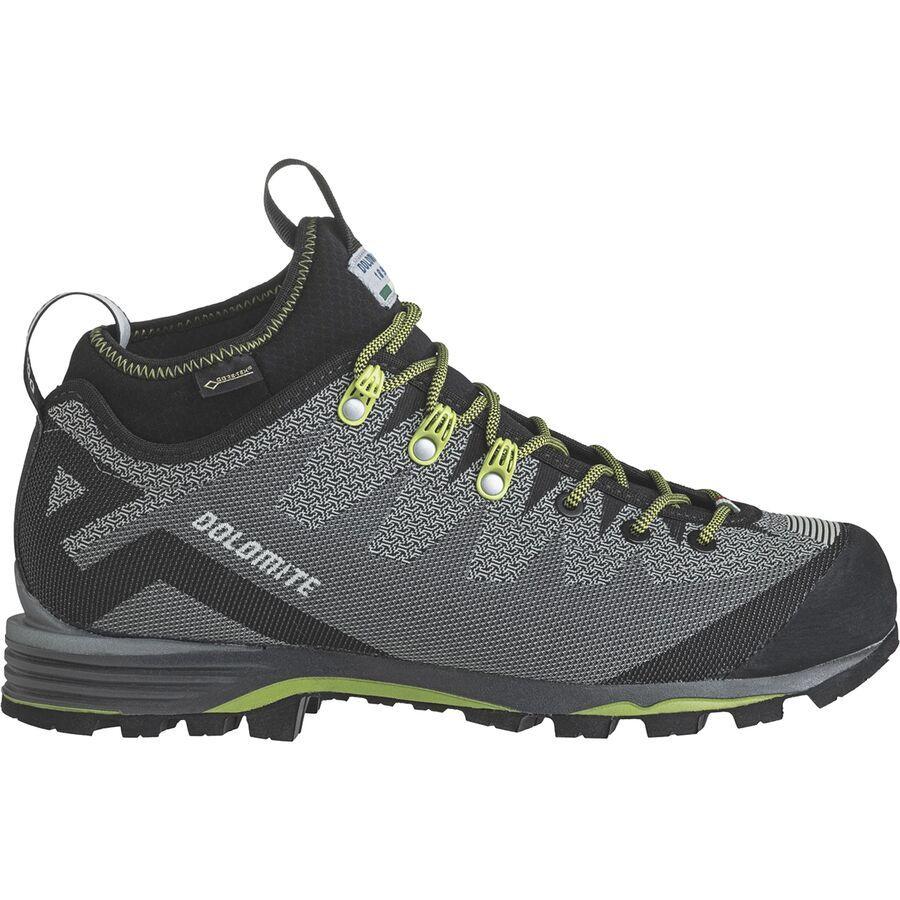 Veloce GTX Shoe - Men's Pewter Grey/Green Shoot