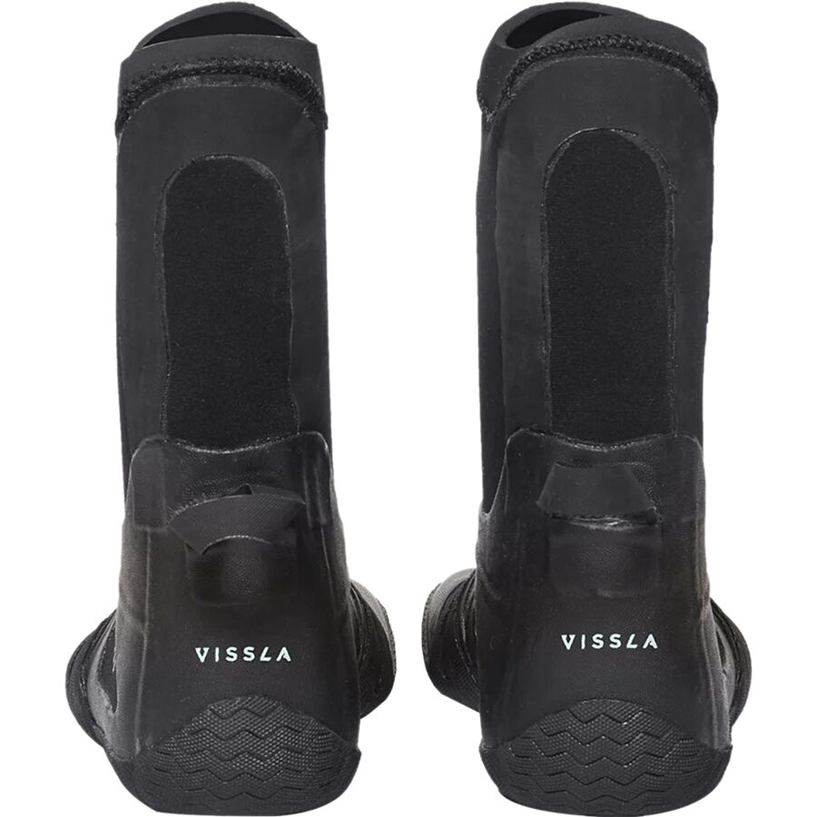 Vissla 7 Seas 3mm Split Toe Bootie - Men's Black