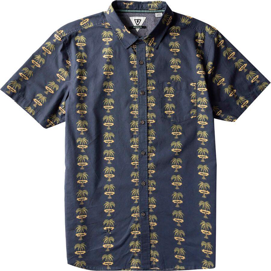 Vissla Atomic Palms Eco Short-Sleeve Shirt - Men's Midnight
