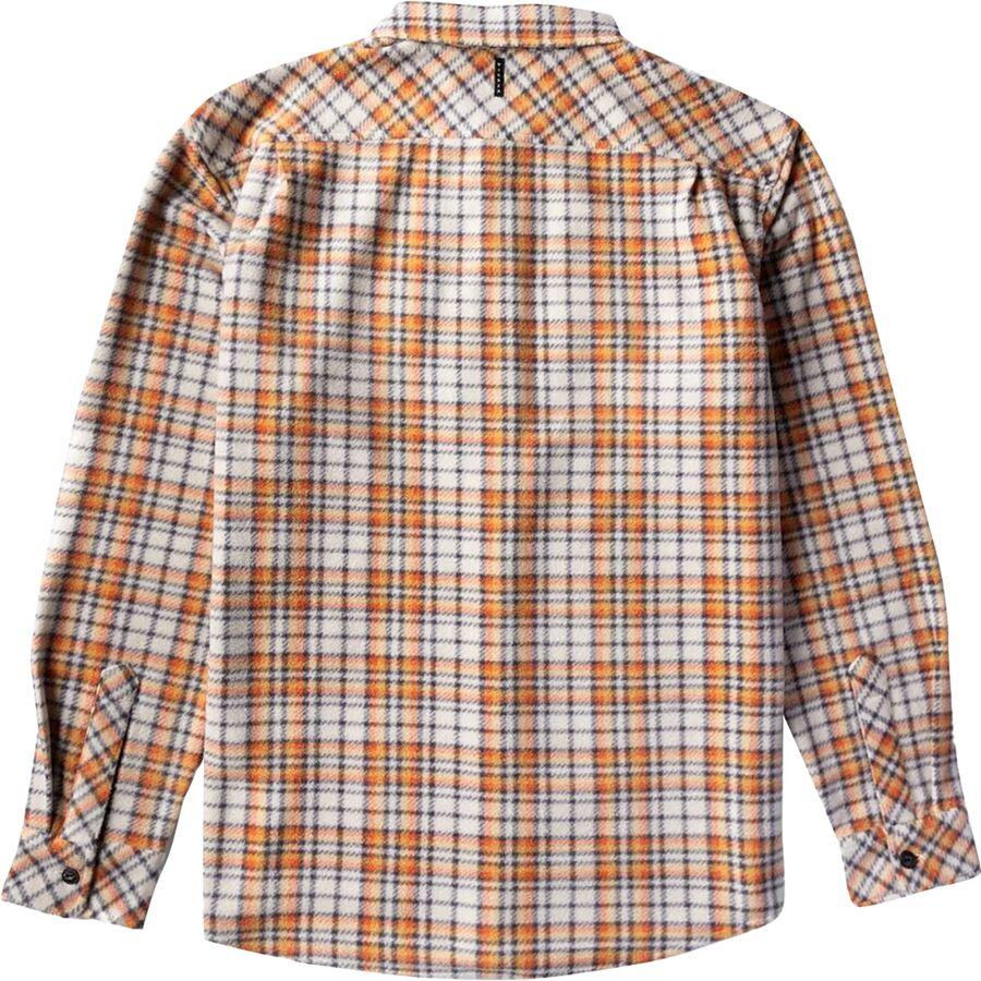 Vissla Eco-Zy Polar Flannel Shirt - Men's Burnt Orange